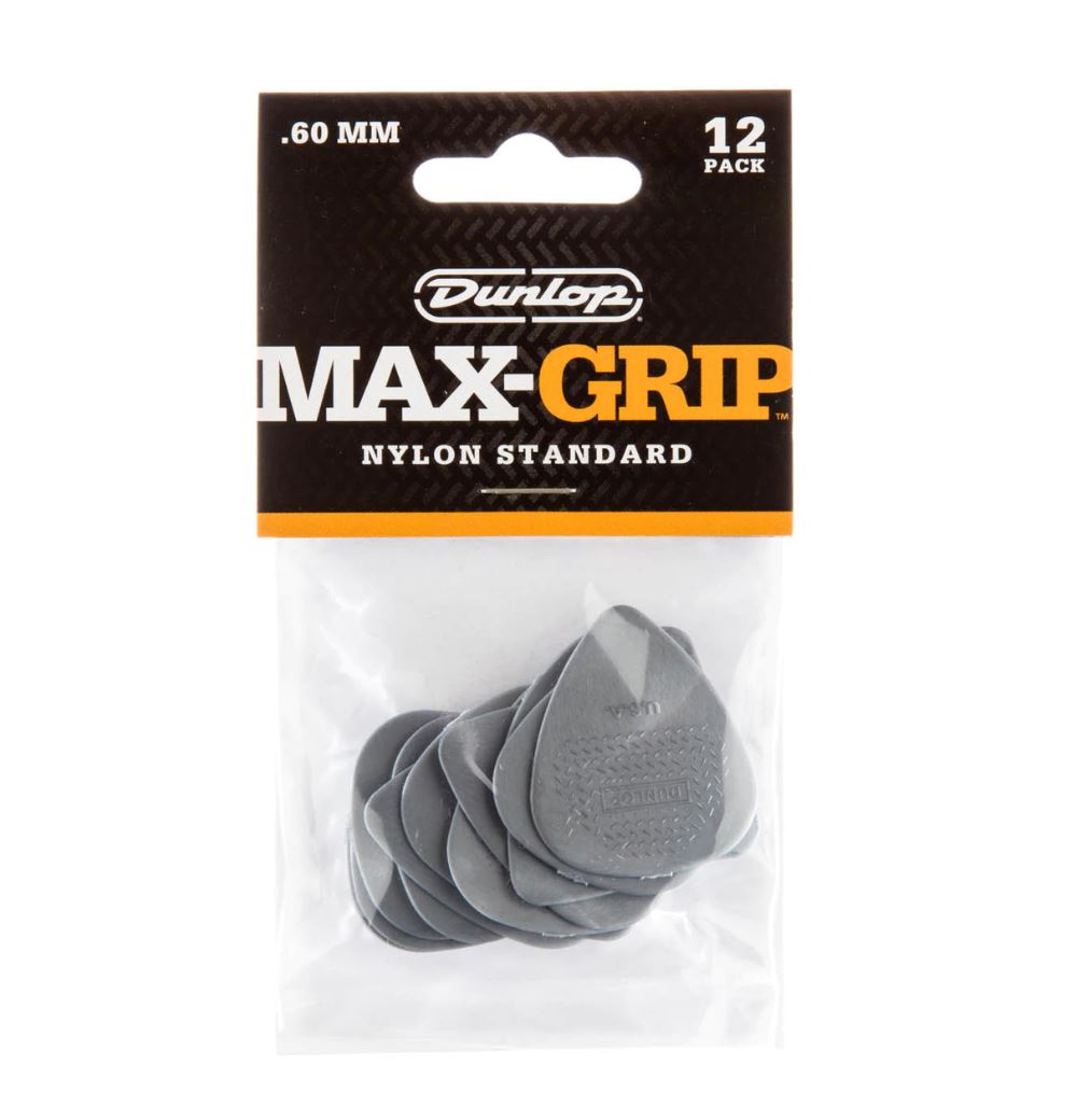Jim Dunlop Max Grip Nylon Players Pack .60 - 12 Pack