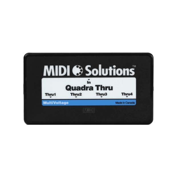 Midi Solutions Quadra Thru Midi Interface Turramurra Music