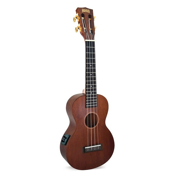 Mahalo MJ2VTTBR Java Concert Ukulele w/ Pickup - Transparent Brown