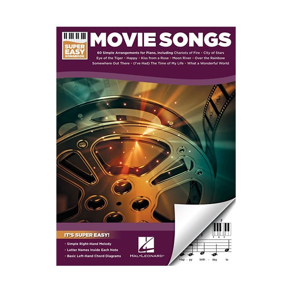 Movie Songs Super Easy Songbook