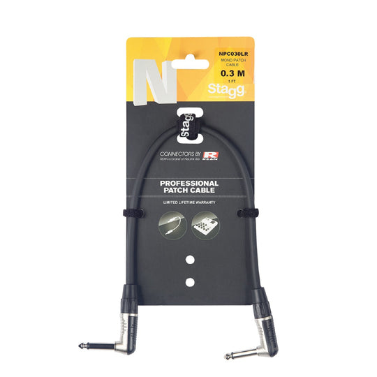 Stagg Patch Cable (30cm) NPC030LR
