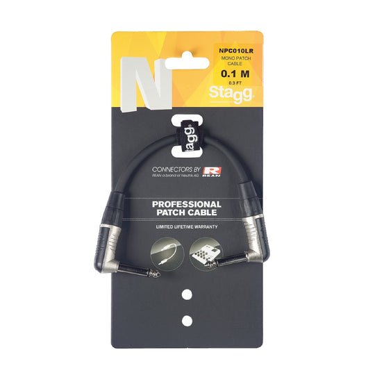 Stagg Patch Cable (10cm) NPC010LR