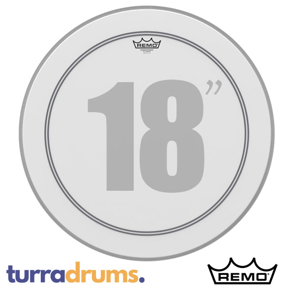 Remo Powerstroke 3 Coated Bass Drum Head with Falam Patch