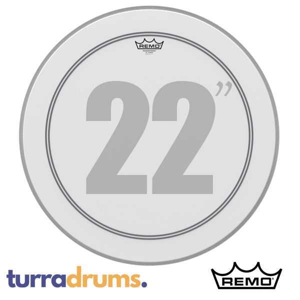 Remo Powerstroke 3 Coated Bass Drum Head with Falam Patch