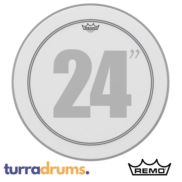 Remo Powerstroke 3 Coated Bass Drum Head with Falam Patch