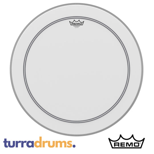 Remo Powerstroke 3 Coated Bass Drum Head with Falam Patch
