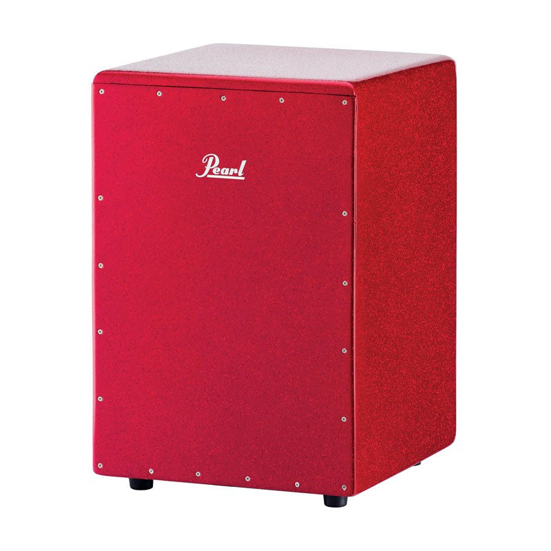 Pearl Boom Box Cajon - Artisan Red Mahogany Red Sparkle