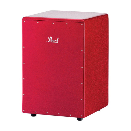 Pearl Boom Box Cajon - Artisan Red Mahogany Red Sparkle
