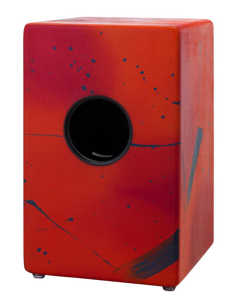 Pearl Primero Abstract Red Cajon