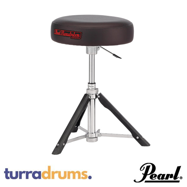 Pearl D1500RGL Roadster 15" Drum Throne with Gas Lift (D-1500RGL)