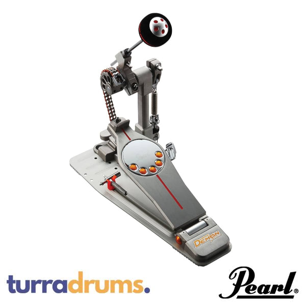 Pearl Demon Chain Drive Single Bass Drum Pedal (P-3000C)