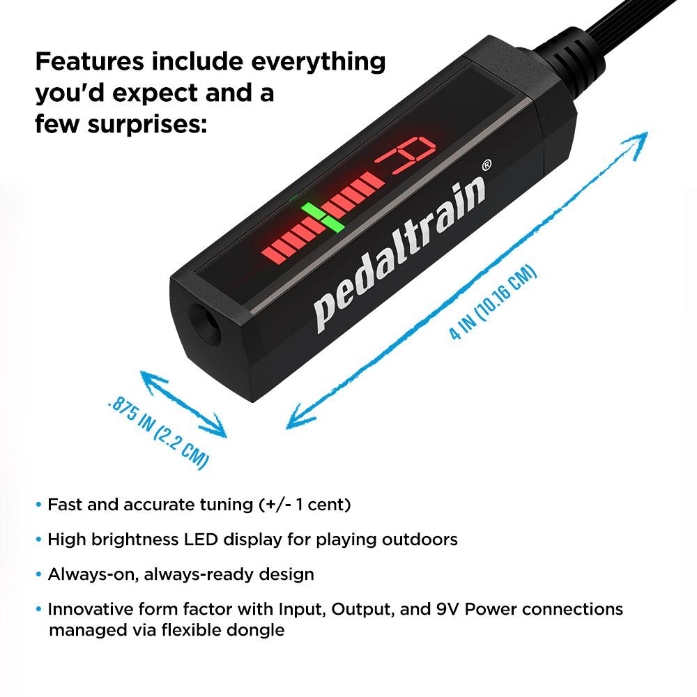 Pedaltrain Space Saving Tuner