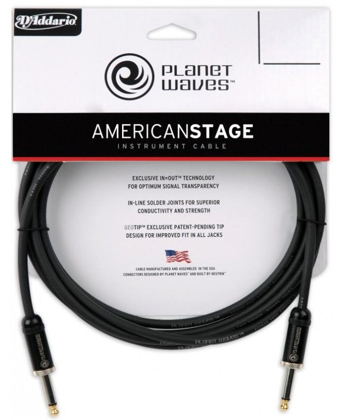 Planet Waves American Stage Instrument Cable 10 Feet