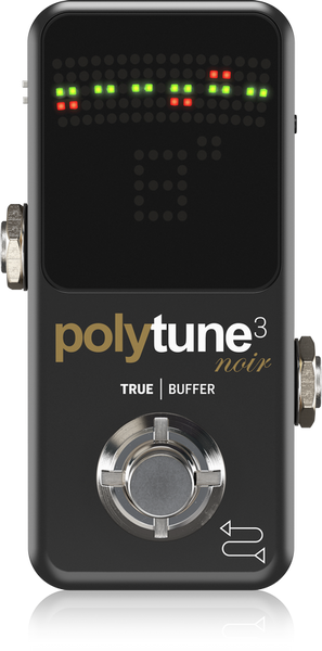 TC Electronic Polytune 3 Mini Noir | Tiny Polyphonic Tuner TC Electronic Polytune 3 Mini Noir | Tiny Polyphonic Tuner