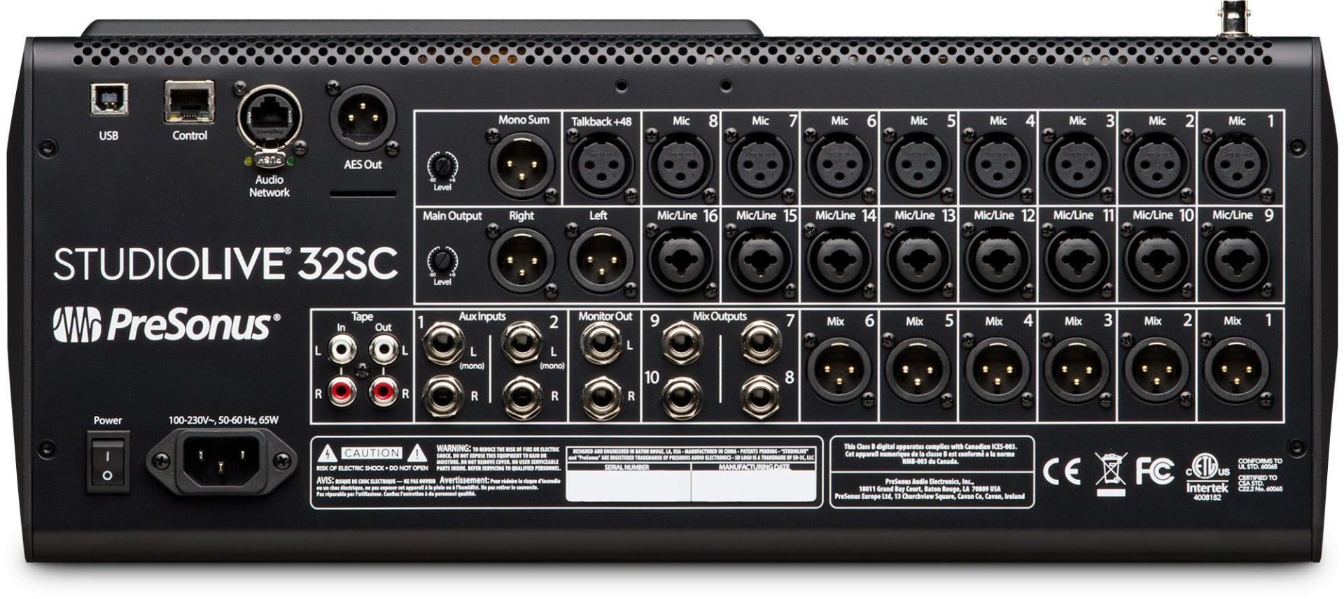 PreSonus StudioLive SL32SC