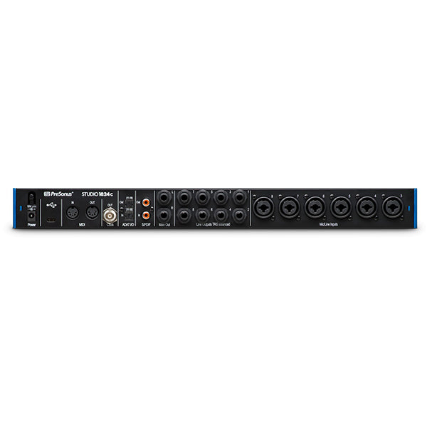 Presonus Studio 1824C rear