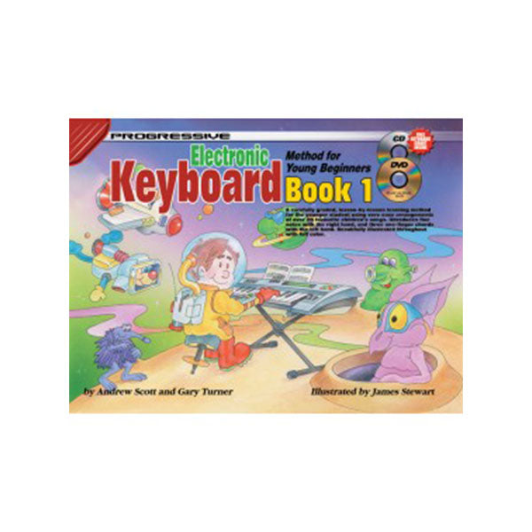 Progressive Keyboard for Young Beginners Bk1 + CD & DVD