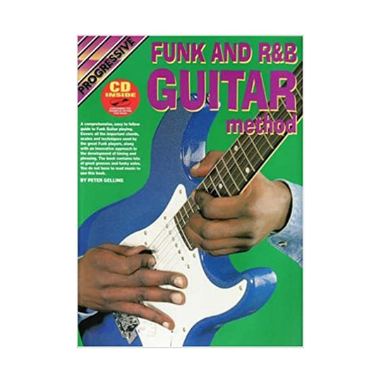 Progressive Funk & R&B Guitar Method BK with CD