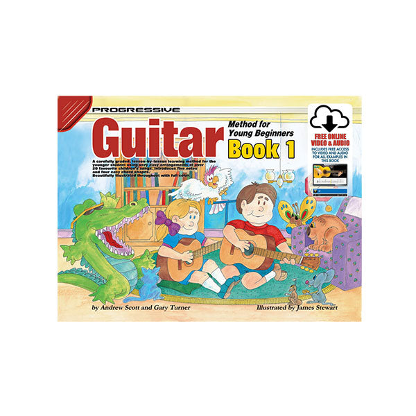 Progressive Guitar for Young Beginners Bk1 + Online Video & Audio