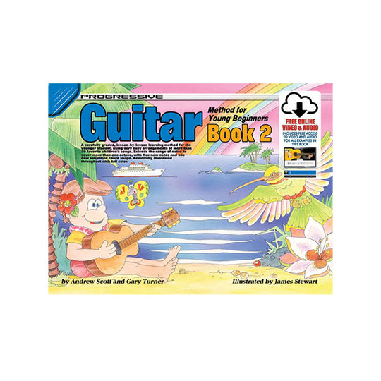 Progressive Guitar for Young Beginners Bk2 + Online Video & Audio