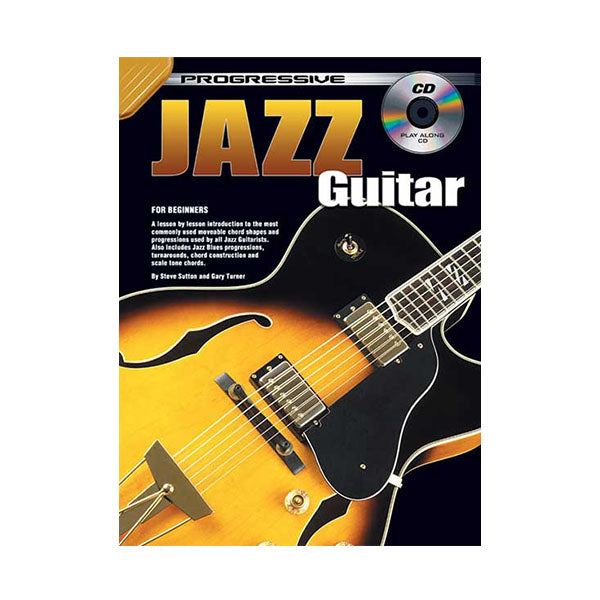 Progressive Jazz Guitar Book with CD