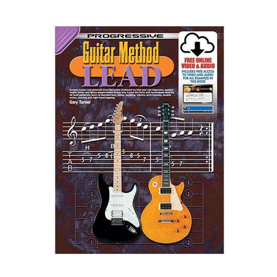 Progressive Guitar Method Lead BK with Online Video & Audio
