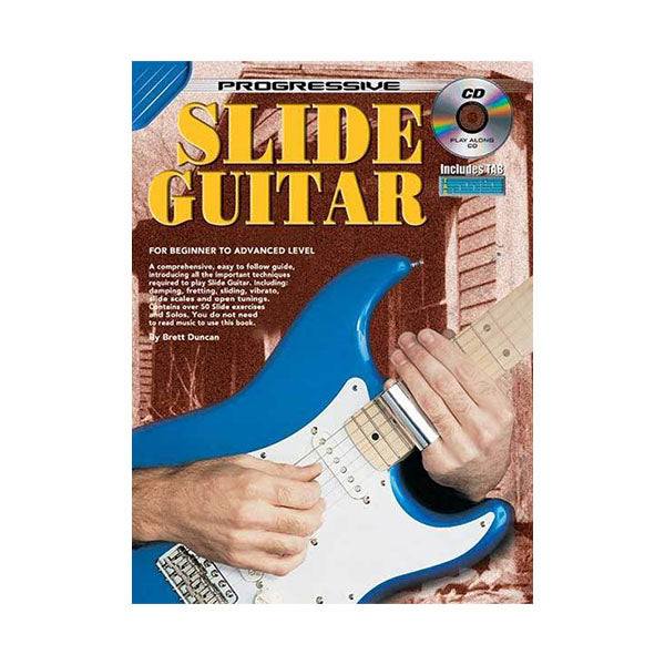 Progressive Slide Guitar Technique Book with CD