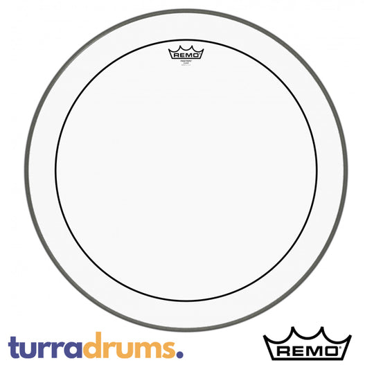 Remo Pinstripe Clear Bass Drum Head