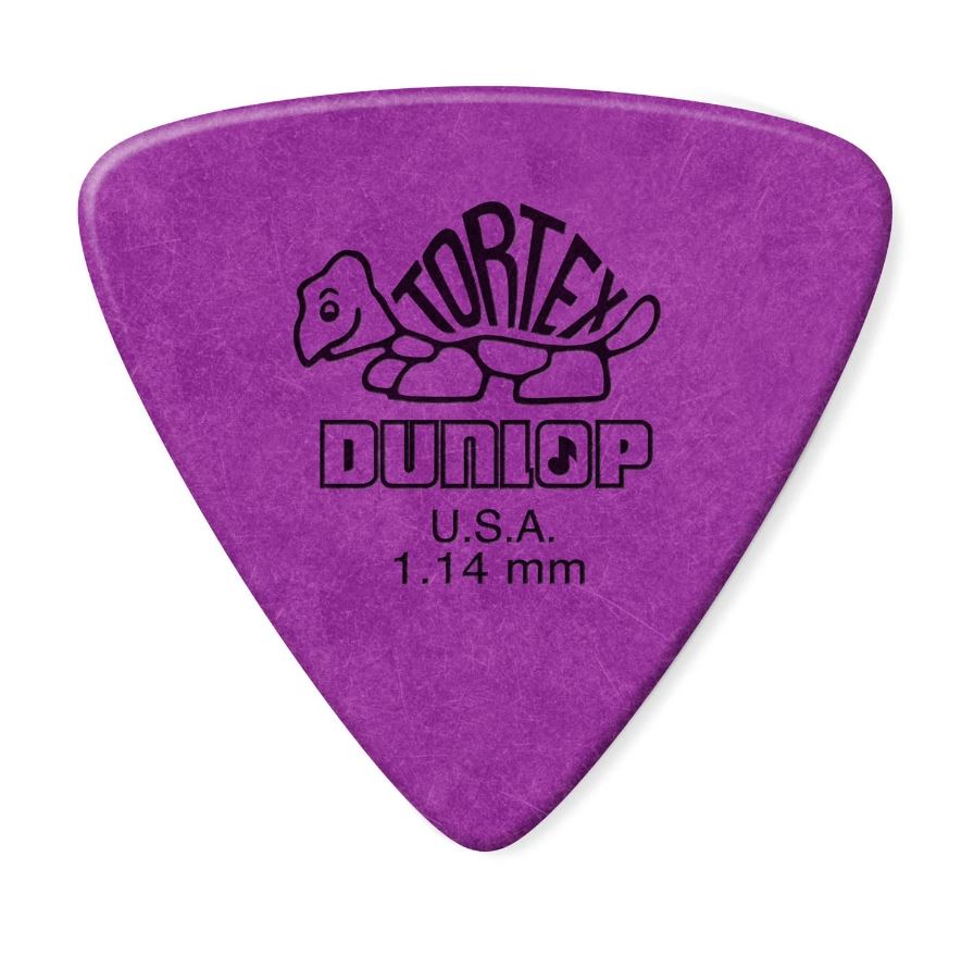 Jim Dunlop Tortex Triangle Picks Players Pack 1.14 (6 Pack)