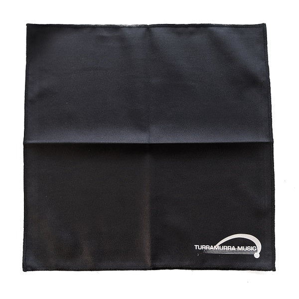 Turramurra Music Microfibre Polishing Cloth - Black