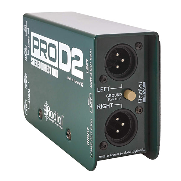 Radial Engineering ProD2 - Stereo DI Box | Turramurra Music