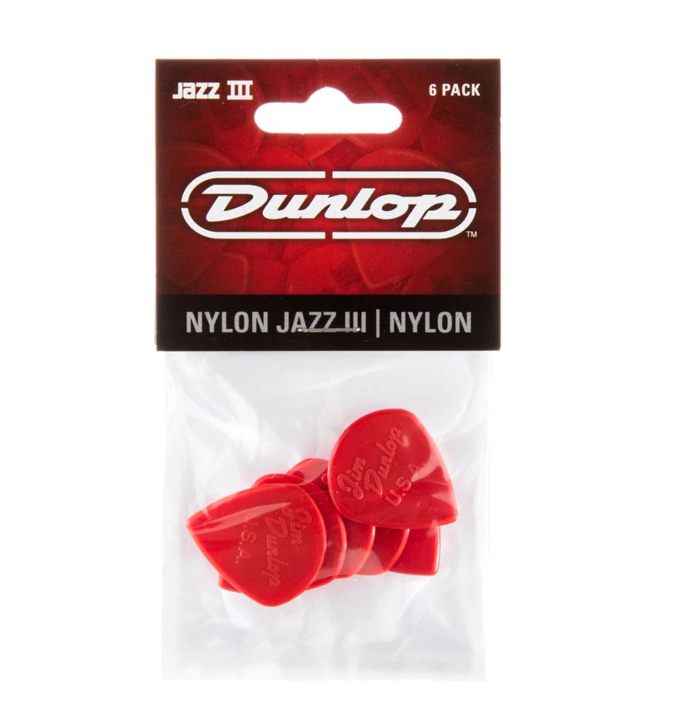 Jim Dunlop Jazz III Red - 6 Pack