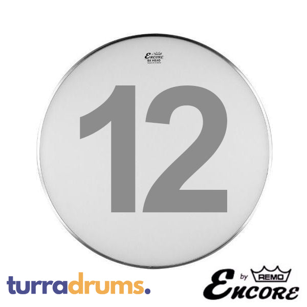 Remo ambassador coated 12 on sale