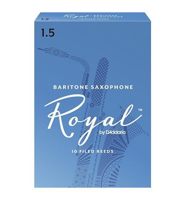 Rico Royal Baritone Saxophone Reeds 10 Pack
