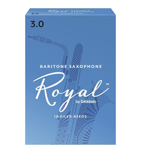 Rico Royal Baritone Saxophone Reeds 10 Pack