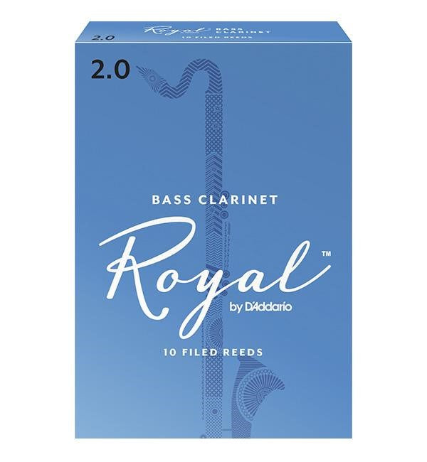 Rico Royal Bass Clarinet Reeds 10 Pack