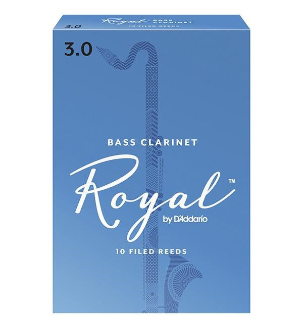 Rico Royal Bass Clarinet Reeds 10 Pack