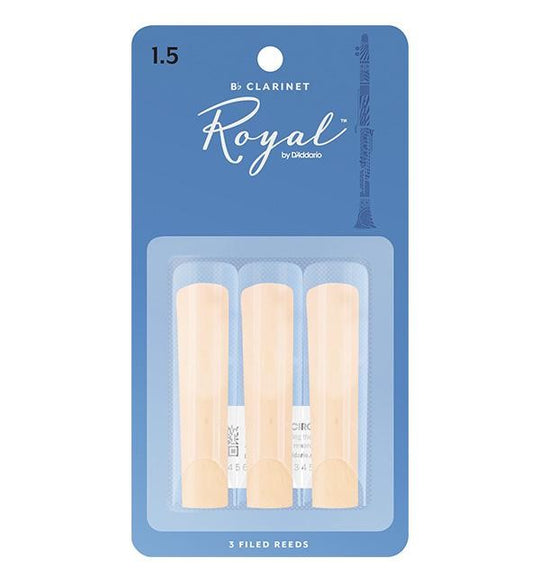 Rico Royal Clarinet Reeds 3 Pack