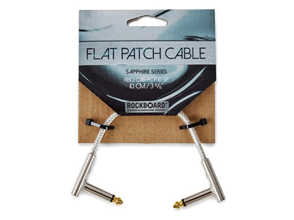 Warwick RockBoard Flat Patch Cable Sapphire Series 10cm