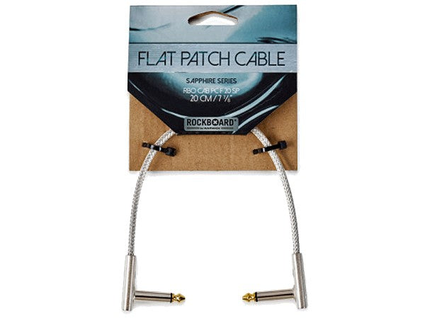 Warwick RockBoard Flat Patch Cable Sapphire Series 20cm