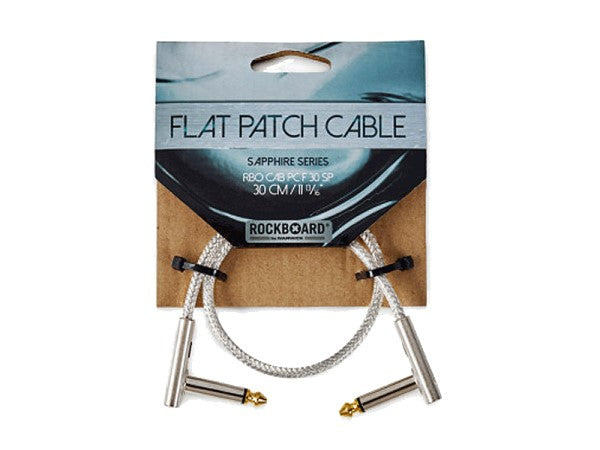 Warwick RockBoard Flat Patch Cable Sapphire Series 30cm