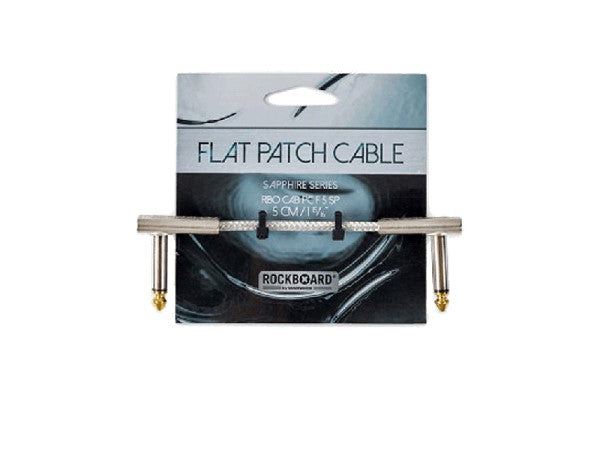 Warwick RockBoard Flat Patch Cable Sapphire Series 5cm