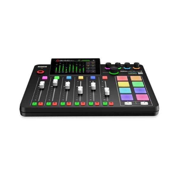 Rode RodeCaster Pro II (Black) - Audio Production Studio | Turra Music