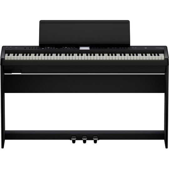 Roland FP-E50 Bundle w/ Stand & Pedal Unit - Black