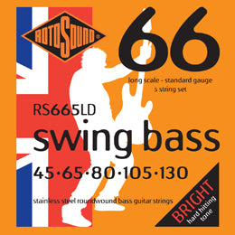 RotoSound RS665LD 5-String Bass Guitar Strings 45-130