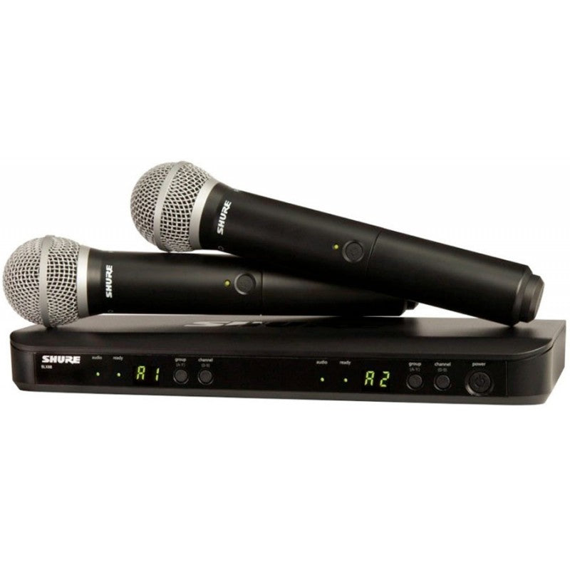 Shure BLX288/SM58 Dual Channel Handheld Wireless System