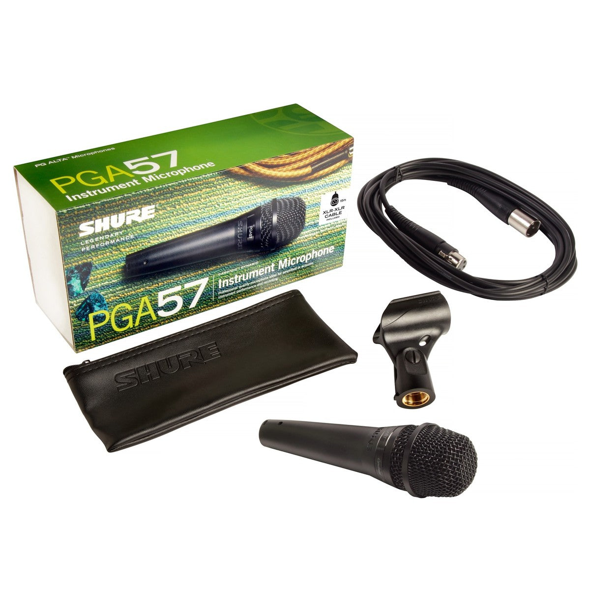 Shure PGA57 Instrument Microphone with XLR Cable