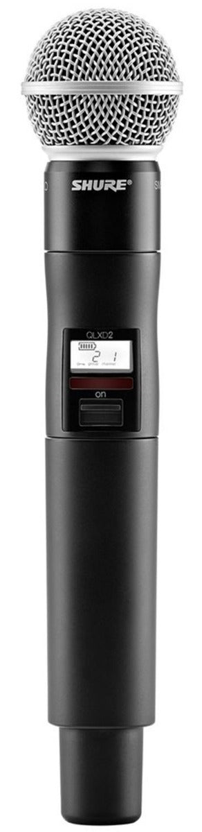 Shure QLXD2B58 Handheld Wireless Microphone Transmitter