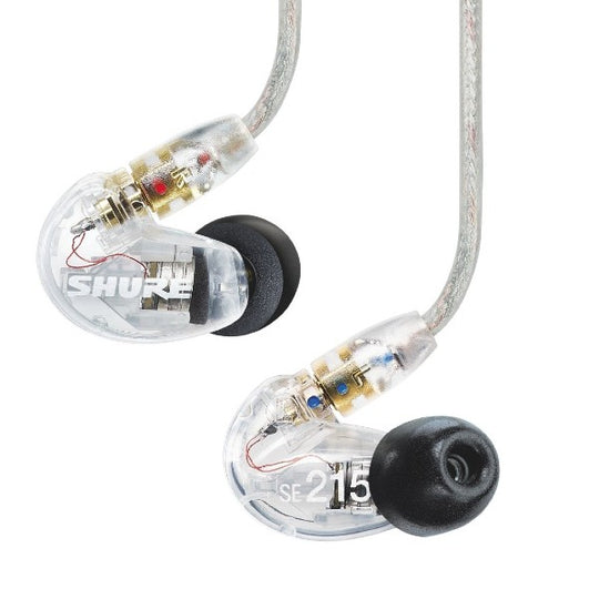 Shure SE215 Earphones - Clear