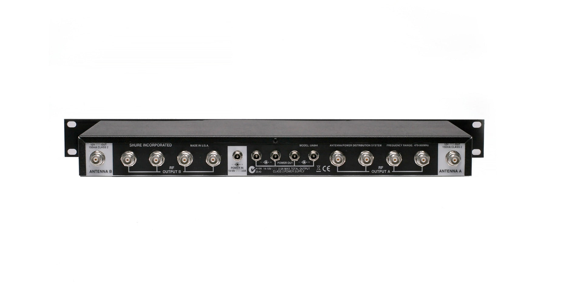 Shure UA844+SWB Antenna Distributor | Turramurra Music